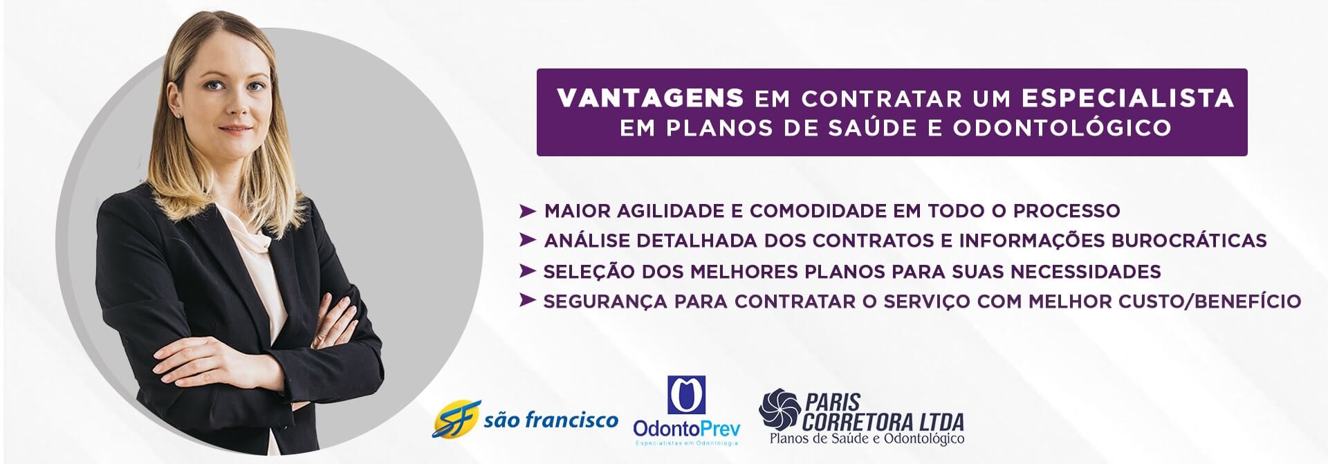 Vantagens Corretor - Paris Corretora Ltda