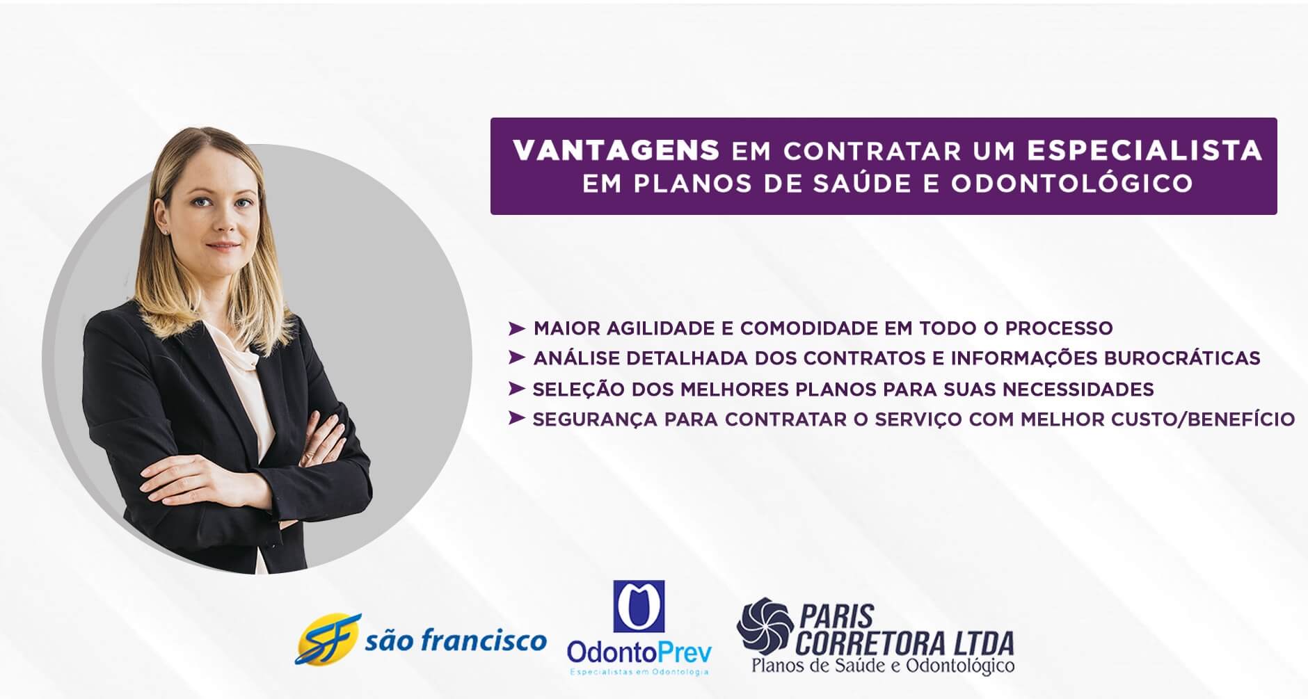 Vantagens Corretor - Paris Corretora Ltda